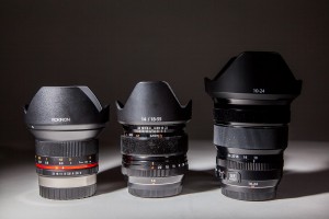 Comparison of Rokinon 12mm f2.0, Fuji 14mm f2.8 and Fuji 10-24mm f4 lenses